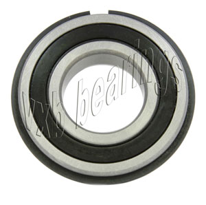 6008-2RSNR Bearing 40x68x15 Sealed:Snap Ring:vxb:Ball Bearing