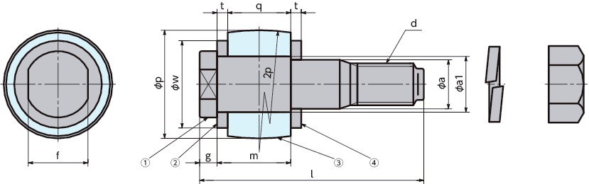 NBK Japan MJC-20-GR 5mm to 5mm Jaw-type Flexible Coupling