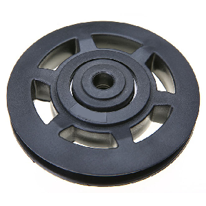 10mm Bore Bearing with 95mm Plastic Tire Angle view