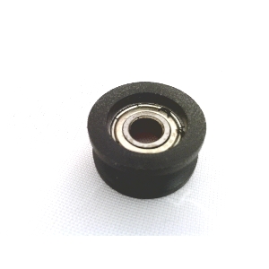 5mm Bore Bearing with 26mm Plastic Tire Side view