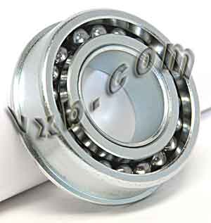 F1028 Unground Flanged 1/4" bore:Full Complement:vxb:Ball Bearing