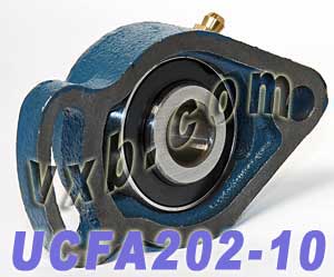 5/8 Flange Cartridge Unit UCFA202-10:vxb:Ball Bearing