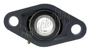 3 1/4 Inch Mounted Bearing UCFL-217-52 + 2 Bolts Flanged Cast Housing:vxb:Ball Bearing