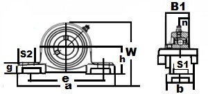 55mm UCP211 Pillow Block Bearing:vxb:Ball Bearing